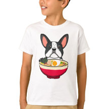 Französische Bulldogge und Ramen