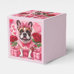 Französische Bulldogge Verliebt French Bulldog Geschenkschachtel