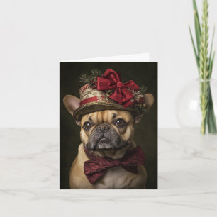Französische Bulldogge Weihnachten Eleganter vikto