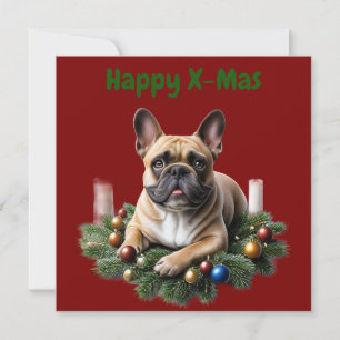 Französische Bulldogge Weihnachten French Bulldog