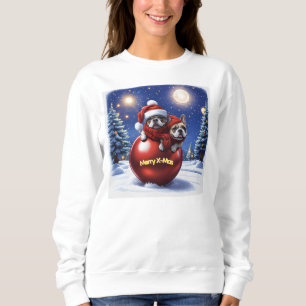 Französische Bulldogge Weihnachten  French Bullog Sweatshirt