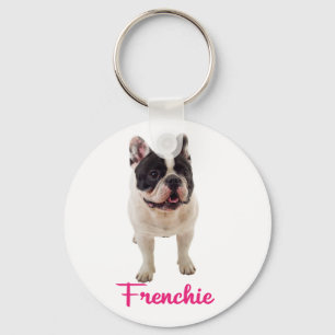 Französische Bulldogge Welpe Hundemama Rettung Ado Schlüsselanhänger