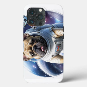 Französische Bulldogge Weltraum French Bulldog Case-Mate iPhone Hülle