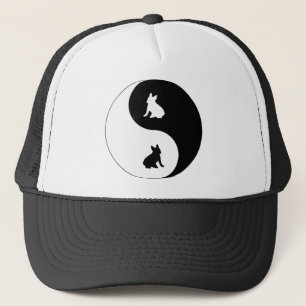 Französische Bulldogge Yin Yang Truckerkappe