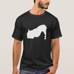 Französische Bulldogge Yoga Downward Dog T-Shirt