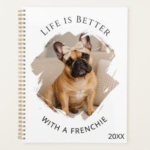 Französische Bulldogge Zitat Foto 2027 Planer