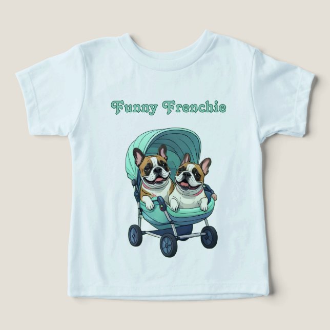 Französische Bulldogge Zwillinge (Design Vorderseite)