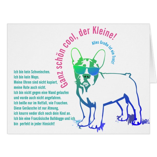 Französische Bulldoggen (Vorderseite (Horizontal))
