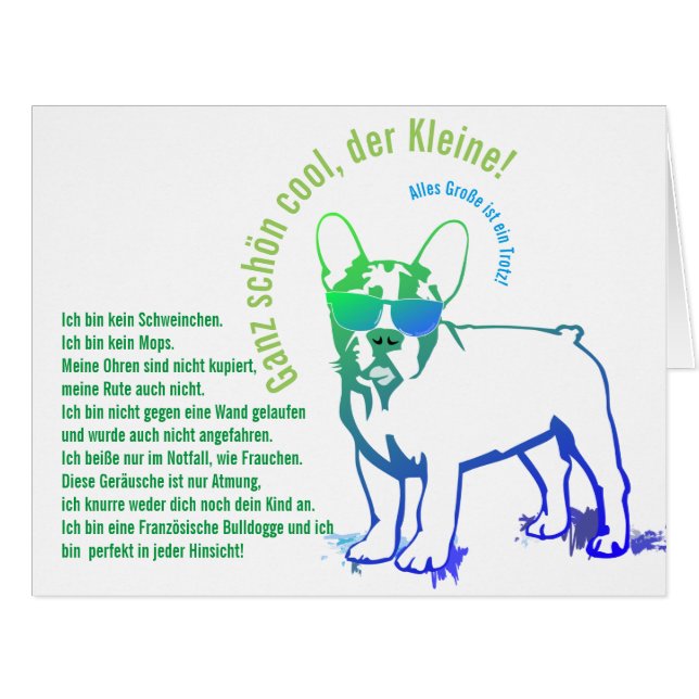 Französische Bulldoggen (Vorderseite (Horizontal))