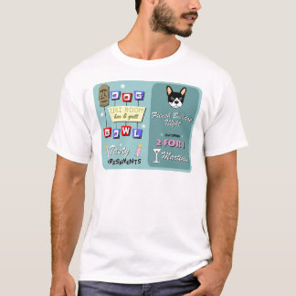 Französische Bulldoggen-Bowlings-Nacht T-Shirt