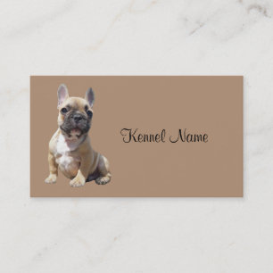 Französische Bulldoggen-Brüter-Visitenkarte Visitenkarte