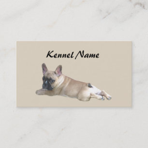 Französische Bulldoggen-Brüter-Visitenkarte Visitenkarte