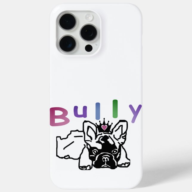 Französische Bulldoggen Case-Mate iPhone Hülle (Rückseite)