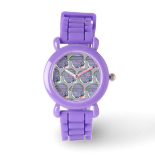 Französische Bulldoggen Comic French Bulldog Armbanduhr