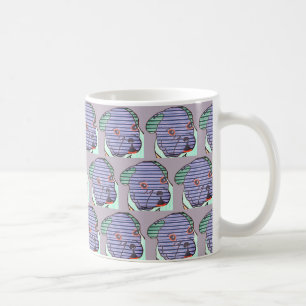 Französische Bulldoggen Comic French Bulldog Kaffeetasse