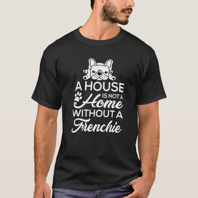 Französische Bulldoggen Frauen Mama Frenchie T-Shirt (Vorderseite)