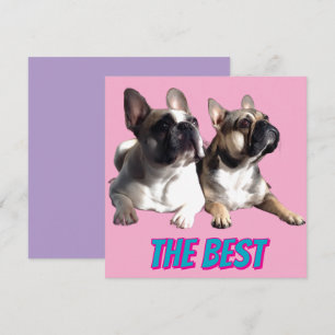 Französische Bulldoggen French Bulldog the Best Einladung