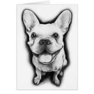 Französische Bulldoggen-Karten