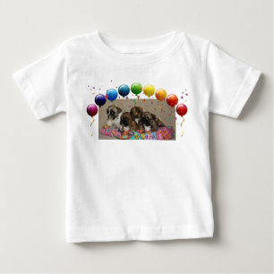 Französische Bulldoggen Kissen French Bulldog Baby T-shirt