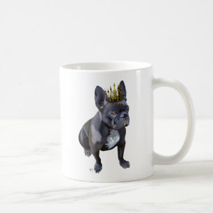 Französische Bulldoggen-König Kaffeetasse