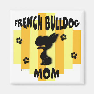 Französische Bulldoggen-Mama-Magnet Magnet