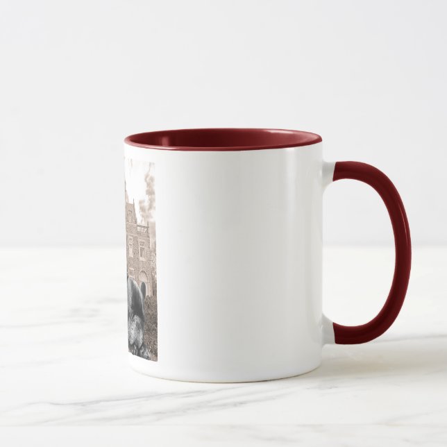 Französische Bulldoggen-SchlafenTasse Tasse (Rechts)