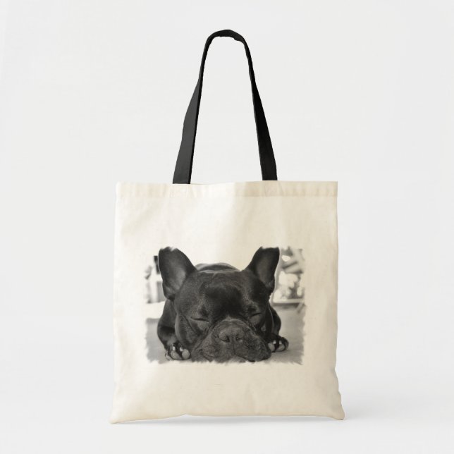 Französische Bulldoggen-Taschen-Tasche Tragetasche (Vorne)
