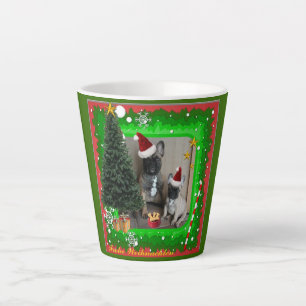 Französische Bulldoggen Weihnachten French Bulldog Milchtasse
