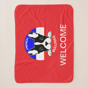 Französische Bulldogs - Fun Little Doggies Sherpadecke