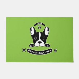 Französische Bulldogs - Gaga Über Hunde Fußmatte