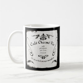Französische Café-Zeichen-Tasse Kaffeetasse