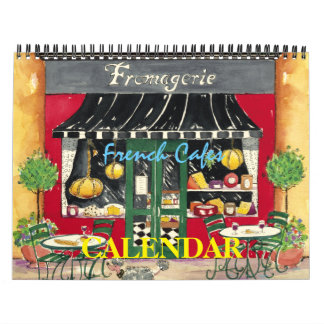 Französische Cafés, Kalender