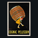 Französische Cognac Ads Art Deco Vintag Poster<br><div class="desc">REPRO. Druck eines Werbe-(Ad-)Poster, entworfen von Cappiello für Französisch Cognac Pellisson Père & Co, um 1907. Digital renoviert, um die Originalfarben noch besser herauszubringen und so viele Unvollkommenheiten wie möglich zu beheben. Dieses Kunstwerk würde großartig aussehen, wenn es in Zuhause, Büro, Bar, Café, Pub oder Restaurant gerahmt wäre! Bitte passen...</div>