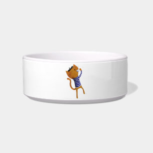 Französische coole Katze Napf