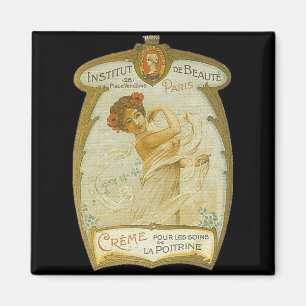 Französische Creme Magnet