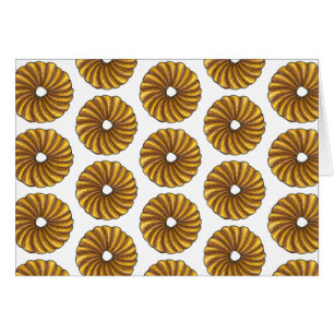 Französische Drehung Glazed Frühstück Donut Doughn
