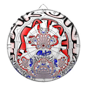 Französische Drehung Hakuna Matata: Einzigartiger Dartscheibe