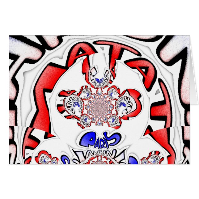 Französische Drehung Hakuna Matata Einzigartiger K (Vorderseite (Horizontal))