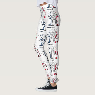 Französische Flagge 14 Juli Quatorze Juillet Basti Leggings