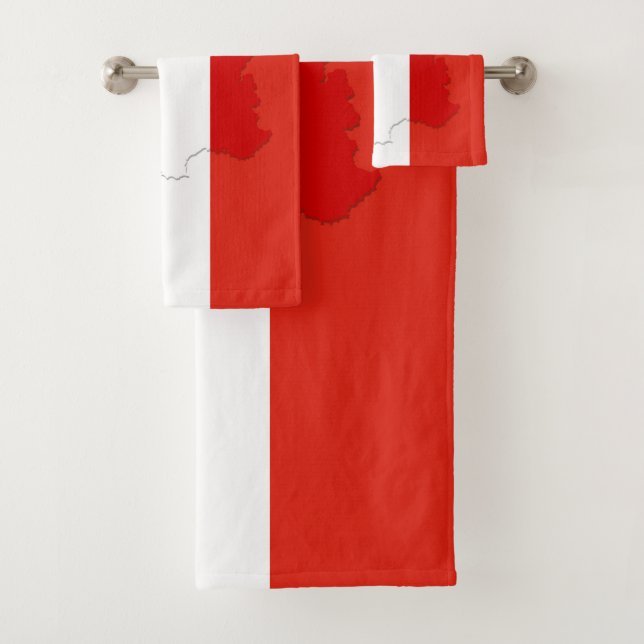 Französische Flagge Badhandtuch Set (Insitu)