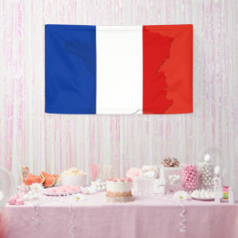 Französische Flagge Banner
