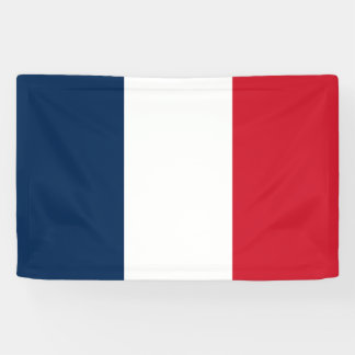 Französische Flagge Banner
