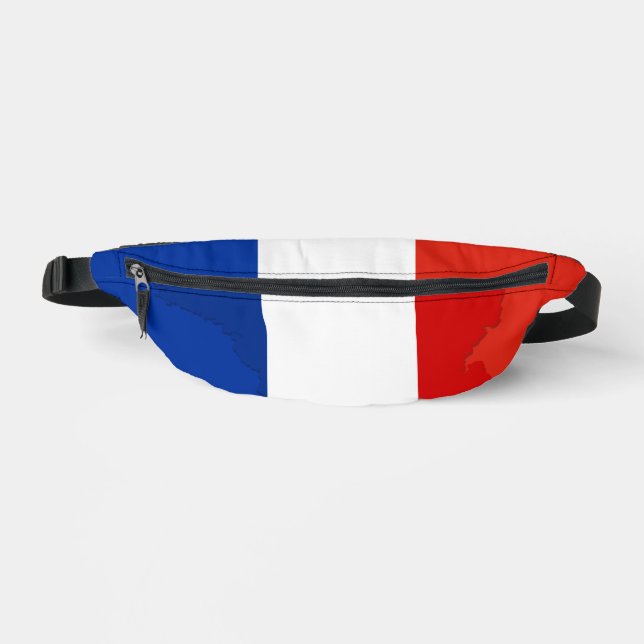 Französische Flagge Bauchtasche (Vorderseite)