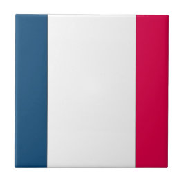 Französische Flagge Fliese