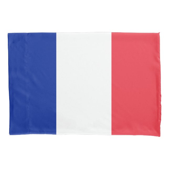 Französische Flagge (Frankreich) Kissenbezug (Vorderseite)