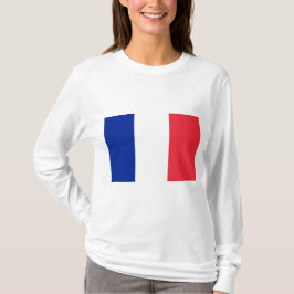 Französische Flagge (Frankreich) T-Shirt