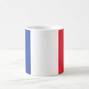 (Französische) Flagge Frankreichs Kaffeetasse