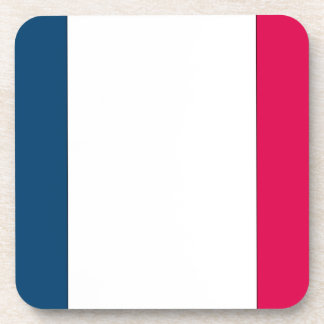 Französische Flagge Getränkeuntersetzer