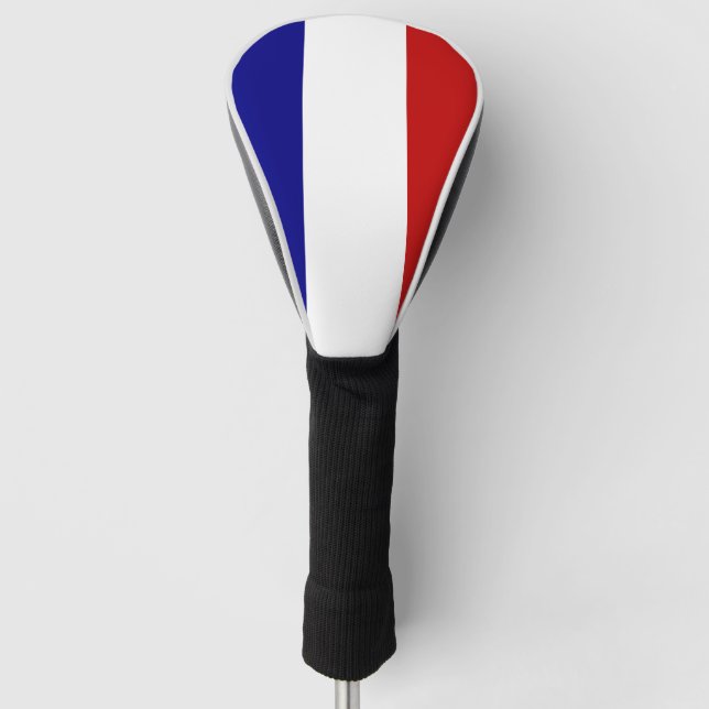 Französische Flagge Golf Headcover (Vorderseite)