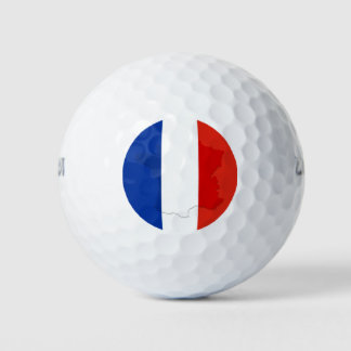 Französische Flagge Golfball